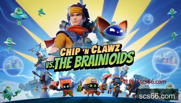 Save 10% on Chip 'n Clawz vs. The Brainioids on Steam